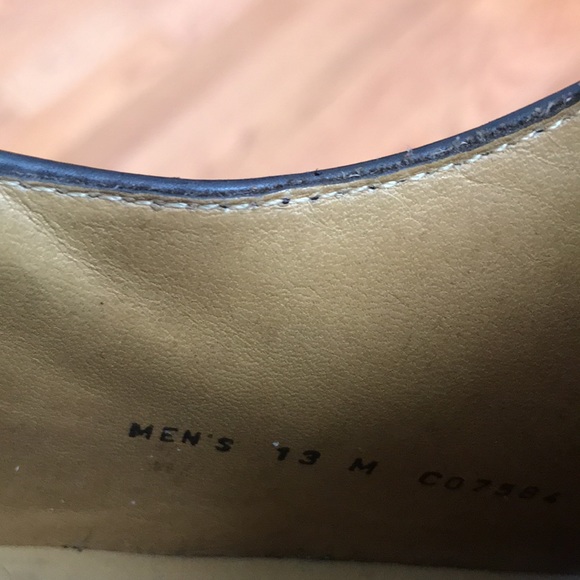 COLE HAAN “Nike Air” technology WINGTIP DRESS SHOES DARK BROWN / OXBLOOD LEATHER - Picture 9 of 9